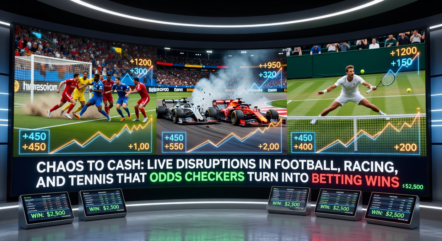 Dramatic live disruption in a football match where a red card alters the game's momentum, highlighting rapid odds shifts on comparison sites