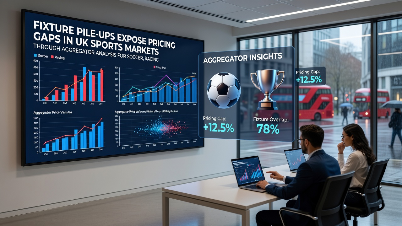Side-by-side comparison of soccer, racing, and tennis odds displayed on aggregator interface