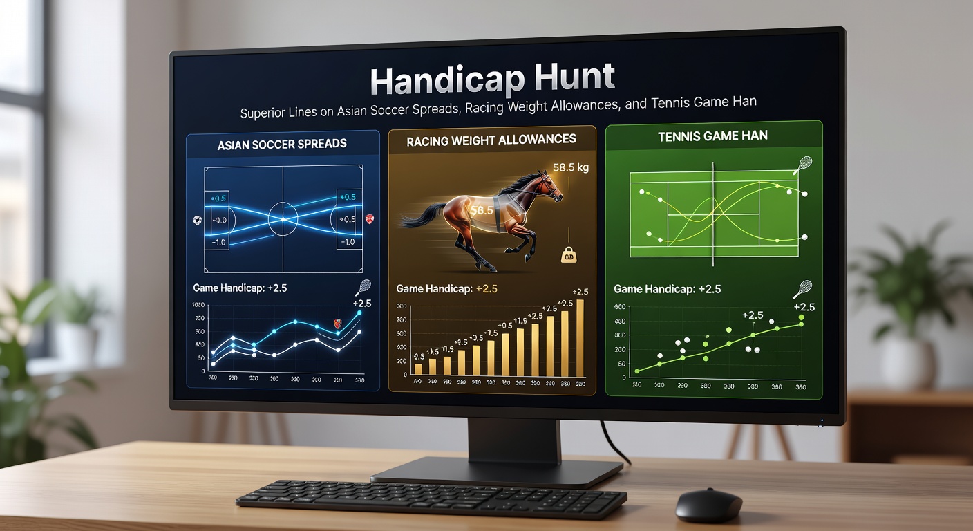 Close-up of a horse racing handicap form guide highlighting weight allowances, with overlaid odds comparisons from UK bookmakers like Betfair and William Hill